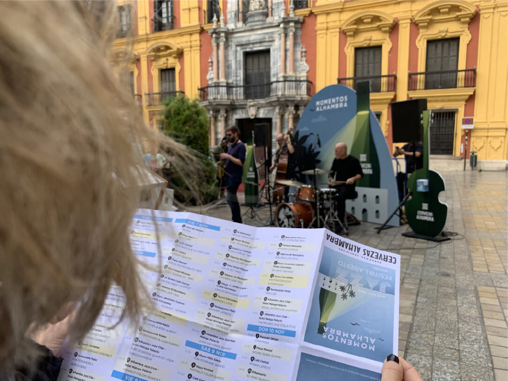 Evento momentos Alhambra en Málaga por Agencia de Publicidad Cuatrocento
