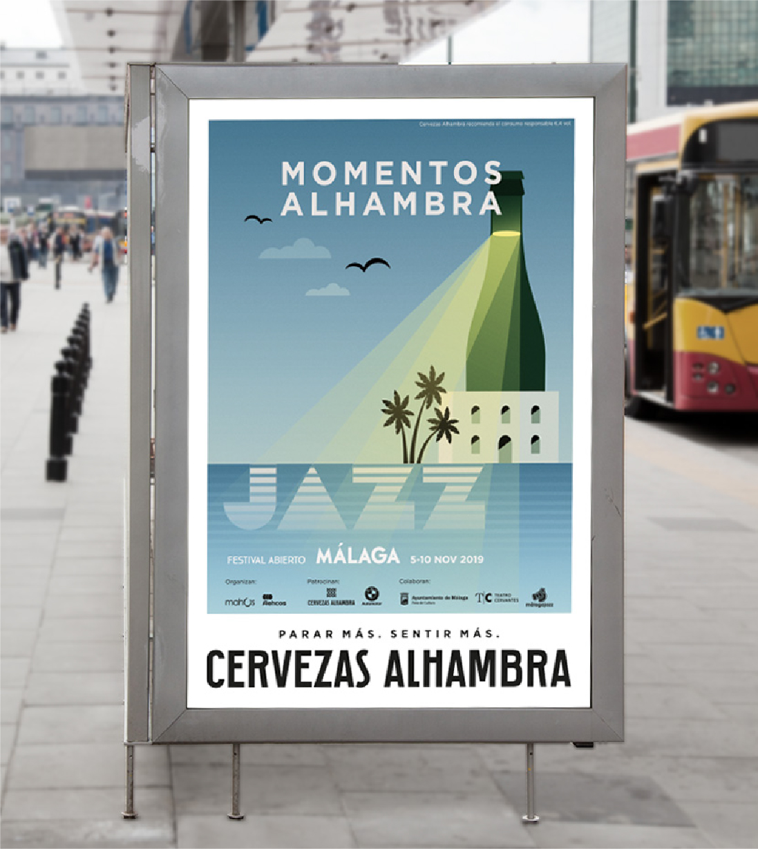 Evento momentos Alhambra en Málaga por Agencia de Publicidad Cuatrocento