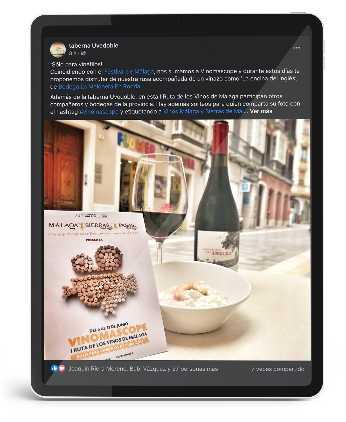 vinomascope redes sociales agencia marketing digital malaga