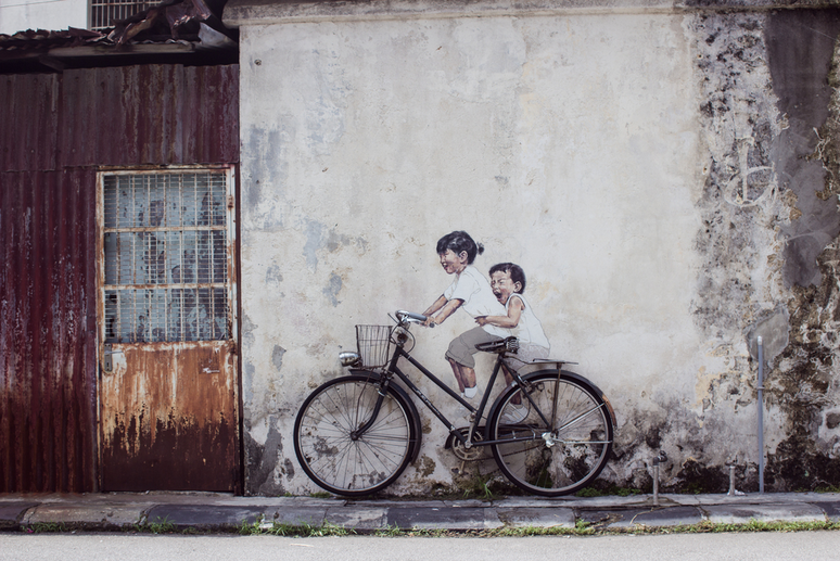 niños bicicleta
