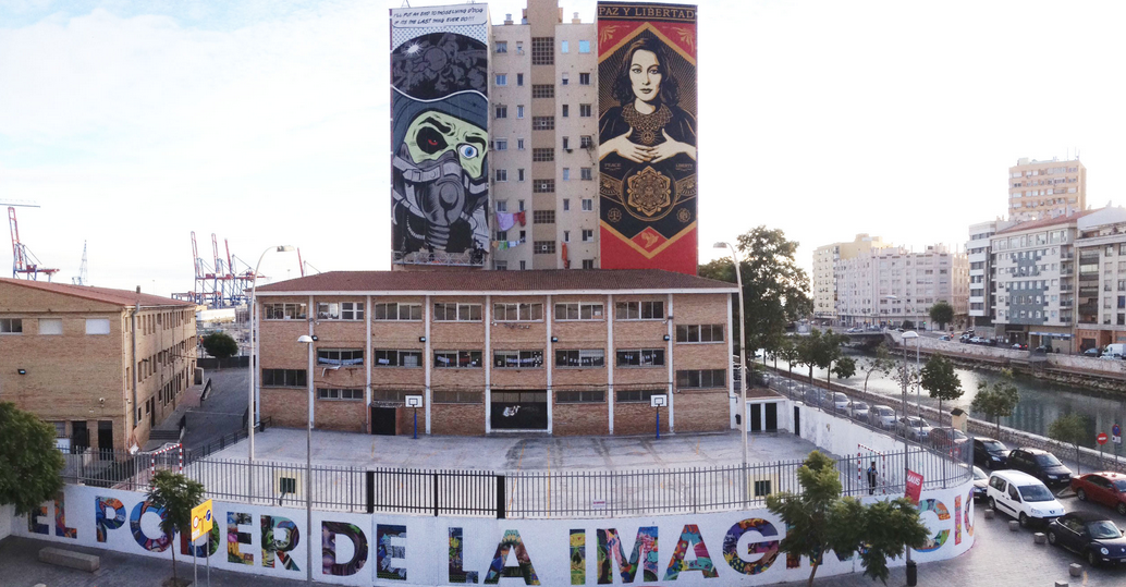 Dface - Obey - BoaMistura - arte urbano - soho - street art - Málaga