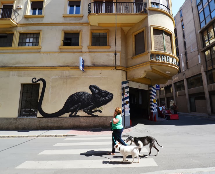 ROA - Málaga - Arte Urbano - Soho - Street art